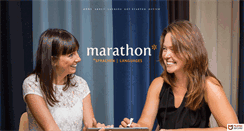Desktop Screenshot of marathonsprachen.com