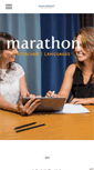 Mobile Screenshot of marathonsprachen.com